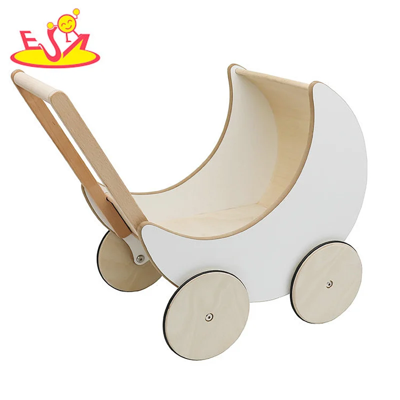 New design preschool wooden push baby walker toy for kids W16E112