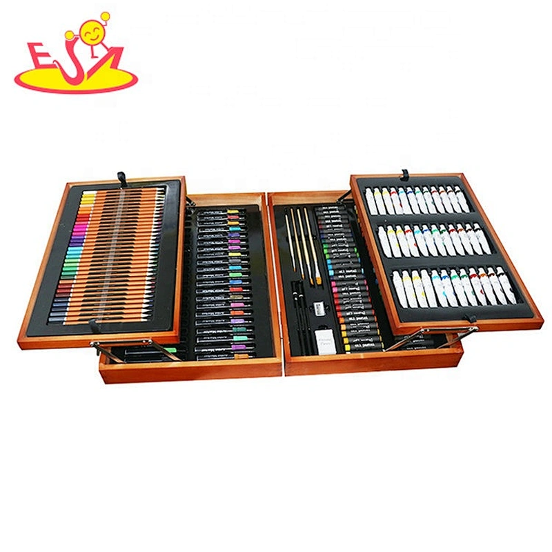 Hot sale kids school drawing art stationery painting 174PCS drawing set W12B180