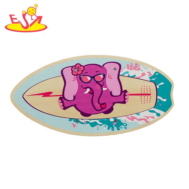 2021 New hottest  wooden wobble balance board for kids W01D075