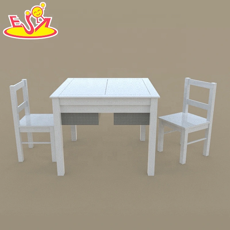 Most popular kindergarten Wooden table and chairs for kids W08G304