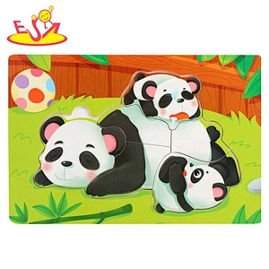 Wooden Coloring graffiti shape puzzle W14D217
