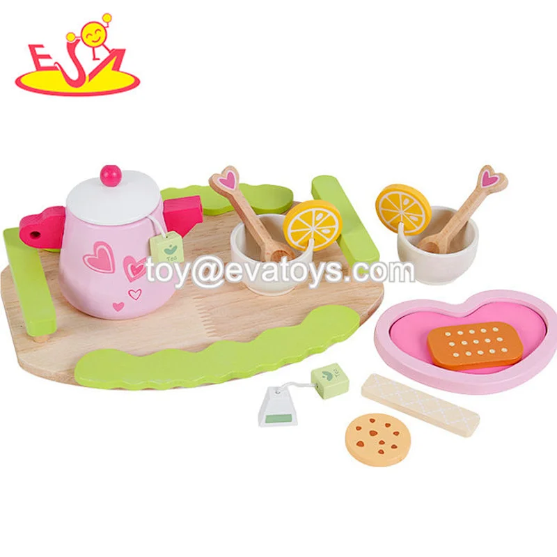 Most popular wooden Tea toy set for kids W10B386