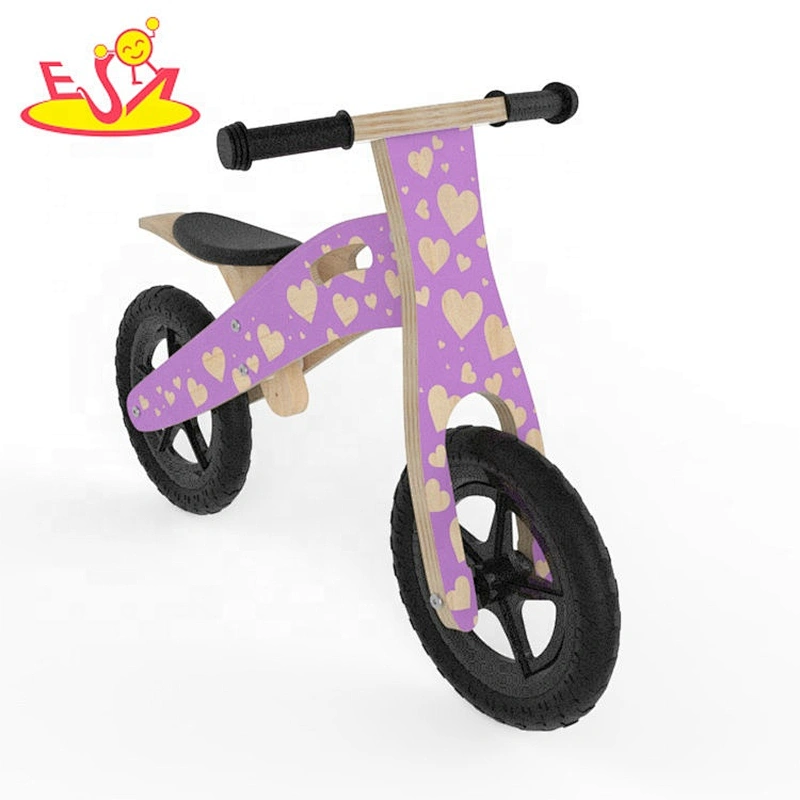 2021 Hot sale kids wooden  balance bike fashion kids bike W16C311B