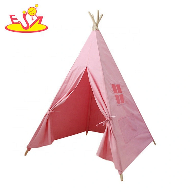 2021 Hot sale Cotton Canvas teepee circus kids tent toys for girls/boys  W08L045F