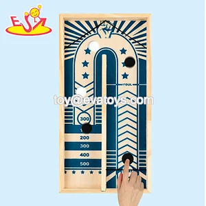 Customize wooden Halloween 2 in 1 ejection chess for children W11A134A
