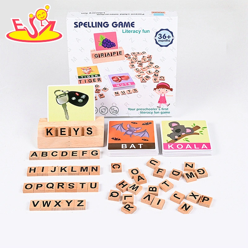 Customize educational wooden study toys for kids W12E102
