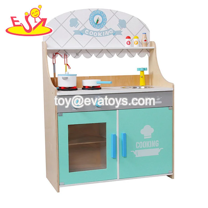 Most popular educational wooden kitchen toy for kids W10C622