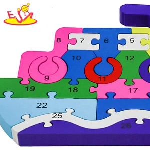2021 New hottest Wood mosaic puzzle for kids W14I029