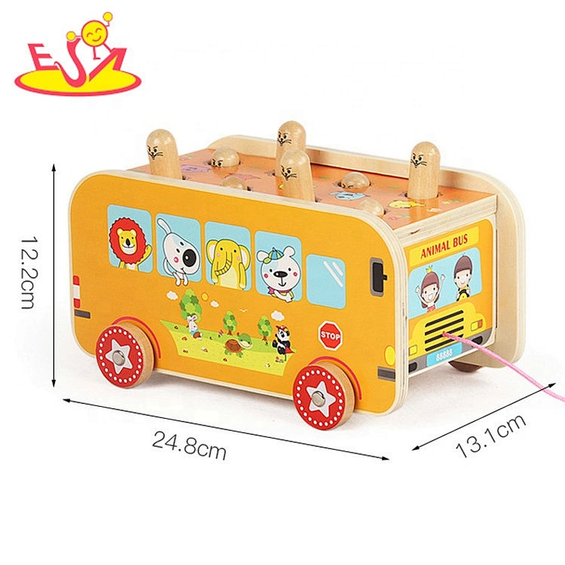 2021 Best-selling musical wooden instrument beat toys for kids W11G073