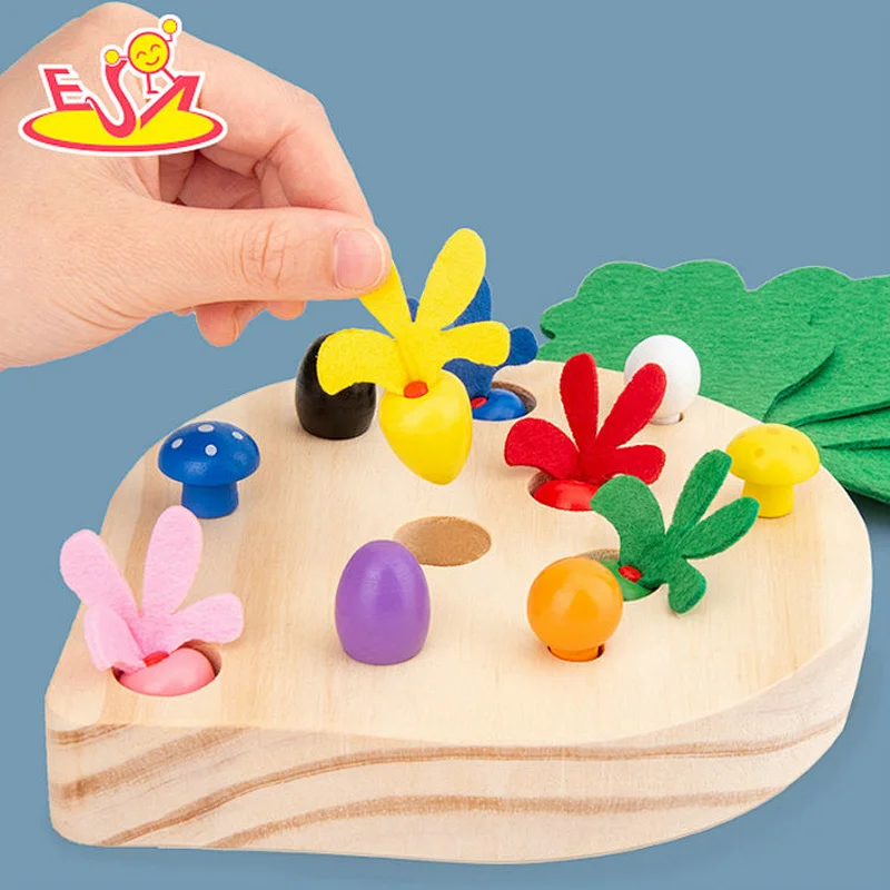 Customize wooden mini fun farm game for kids W01A413