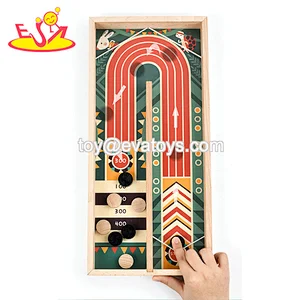 Customize wooden Halloween 2 in 1 ejection chess for children W11A134A