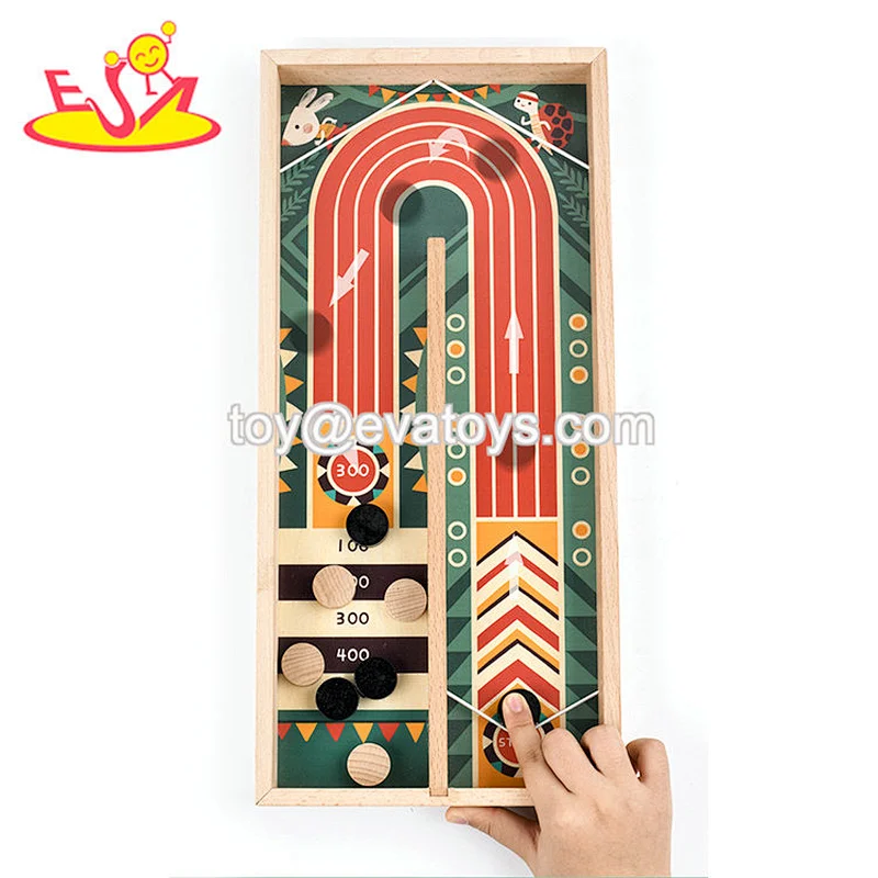 Customize wooden Halloween 2 in 1 ejection chess for children W11A134A