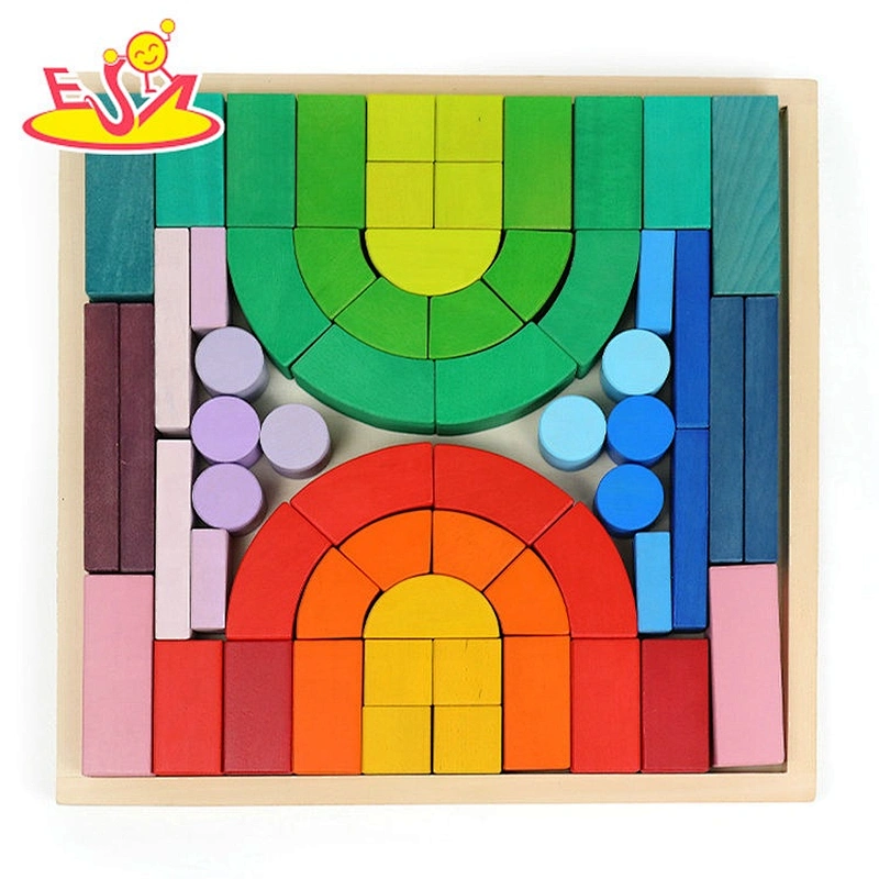 Educational  Wooden building blocks toy W13A244