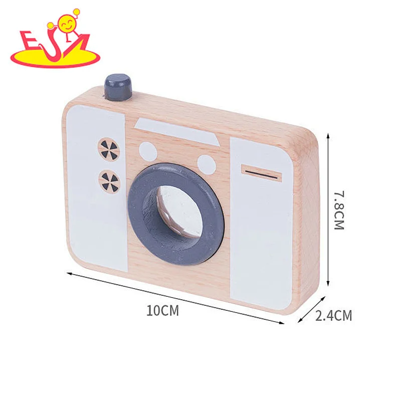 Creative wooden mini kaleidoscope camera kaleidoscope for children W01A367F