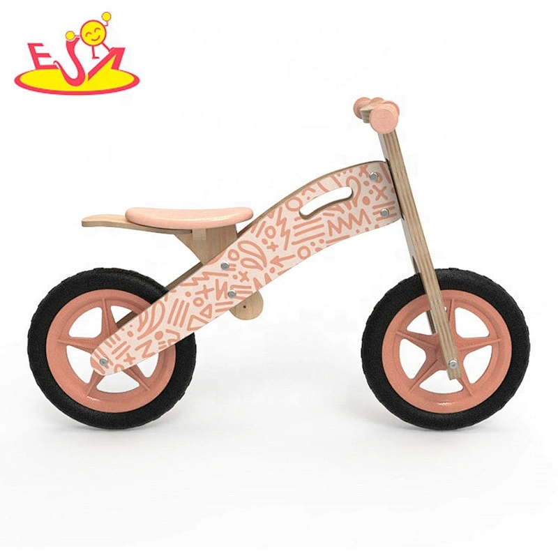 2021  Most popular kds wood balance bike for children balance learning W16C309D