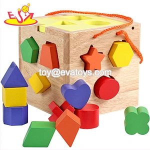2021 New arrived multifunctional wooden house toys for preschool kids  W12D299