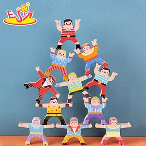 New fashion eduacational wooden balance block toys for baby W11F100