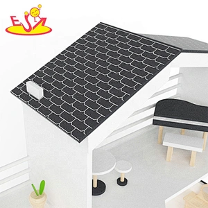 2021 new sale wood doll house  toys for pretend play  W06A404