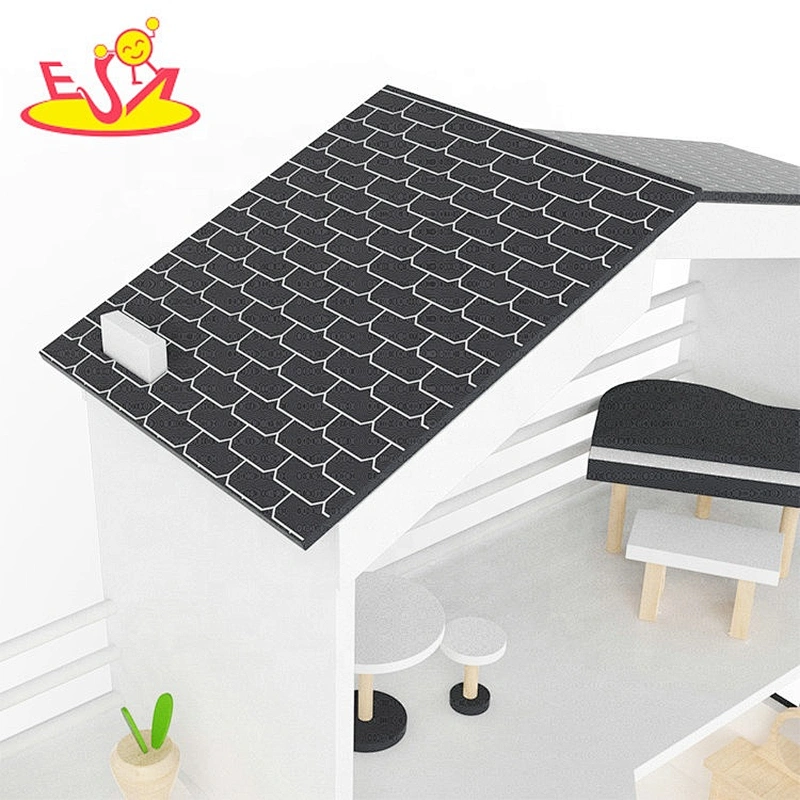 2021 new sale wood doll house  toys for pretend play  W06A404