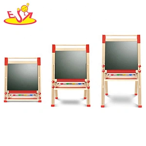 Hot sale educational wooden drawing board for kids W12B196