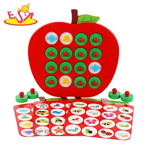 Hot sale Memory toys wooden puzzle W12E084