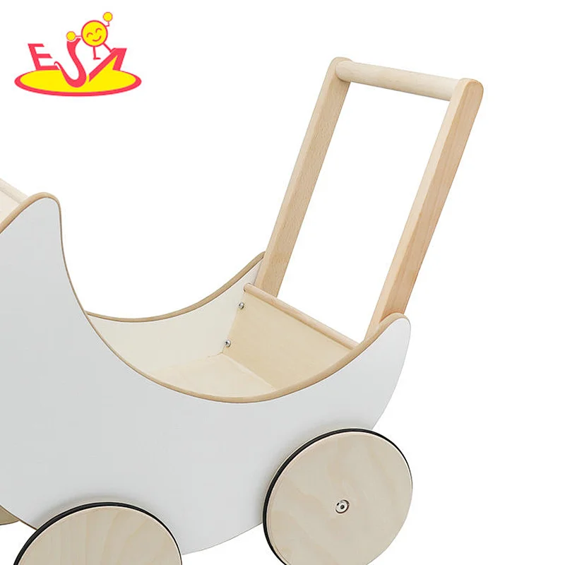 New design preschool wooden push baby walker toy for kids W16E112