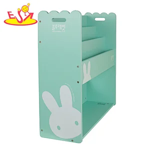 2021 New released green wooden storage shelf wooden kitchen wall shelf W08C319
