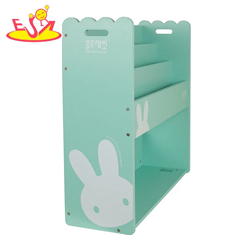 2021 New released green wooden storage shelf wooden kitchen wall shelf W08C319