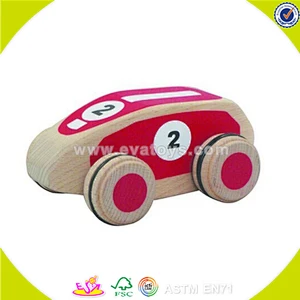wholesale kids wooden race car toy new design baby wooden race car toy hottest wooden race car toy W04A114