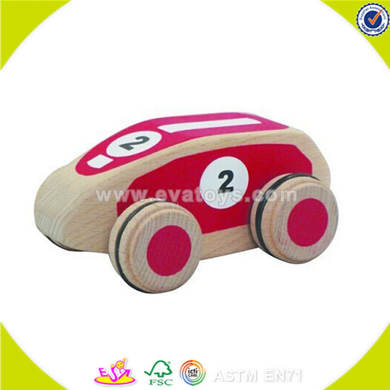 wholesale kids wooden race car toy new design baby wooden race car toy hottest wooden race car toy W04A114