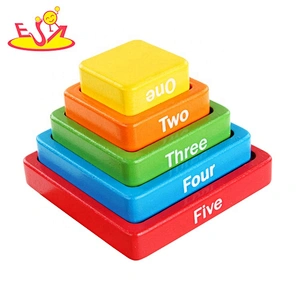 Handmade Shape matching blocks toys for children W13E146