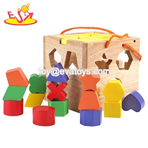 2021 New arrived multifunctional wooden house toys for preschool kids  W12D299