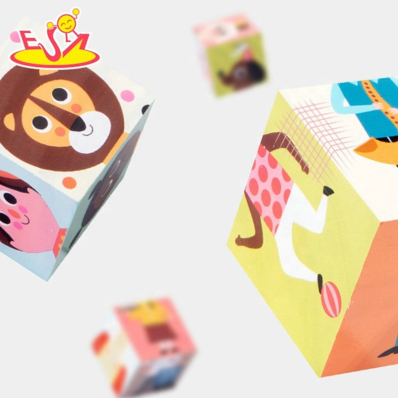 2021 most popular Wooden Cube puzzle toy W14F083