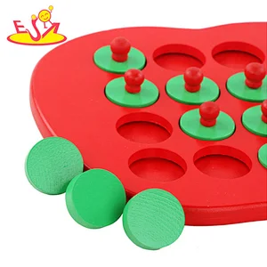 Hot sale Memory toys wooden puzzle W12E084