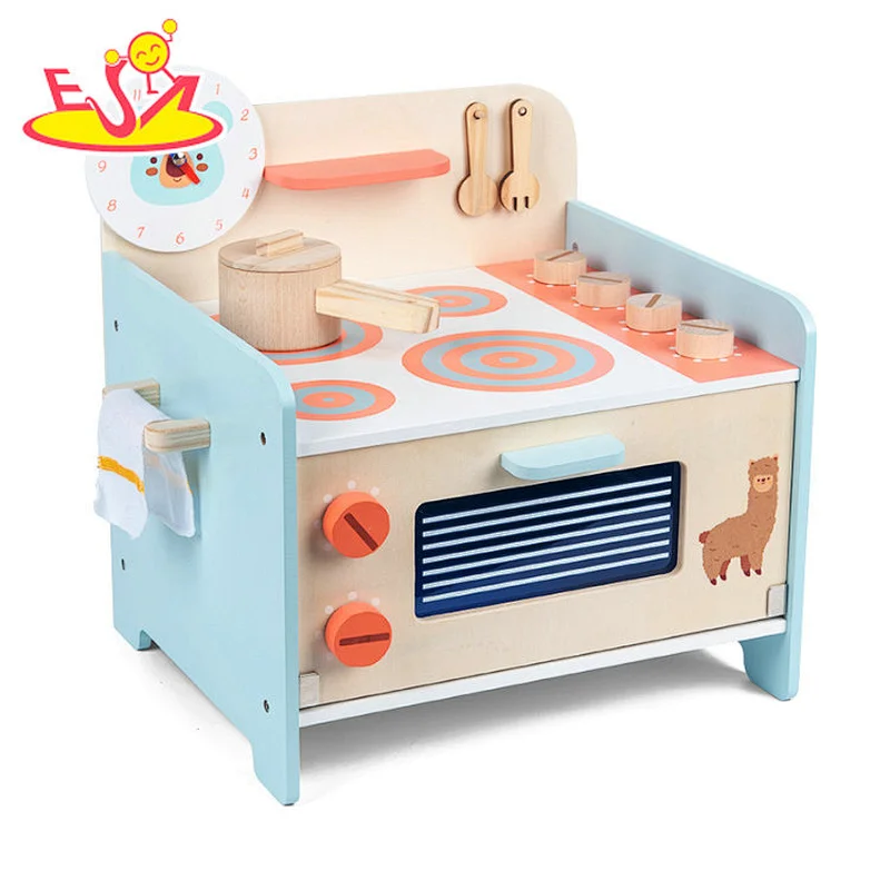 Most popular educational wooden kitchen toy for kids W10C622