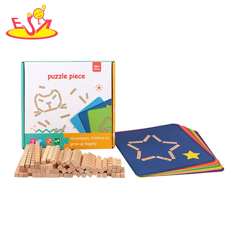 Wholesale preschool learning shape matching toys for kids W13E161