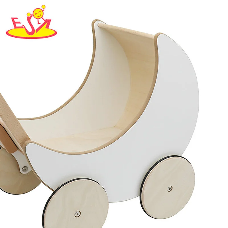 New design preschool wooden push baby walker toy for kids W16E112