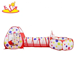 high quality pop up toddlers ball pit tents with tunnel W08L018