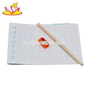 High quality educational wooden learning book toy for children W12E099