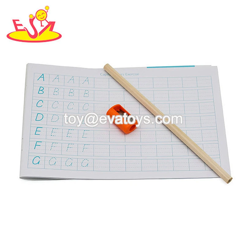 High quality educational wooden learning book toy for children W12E099