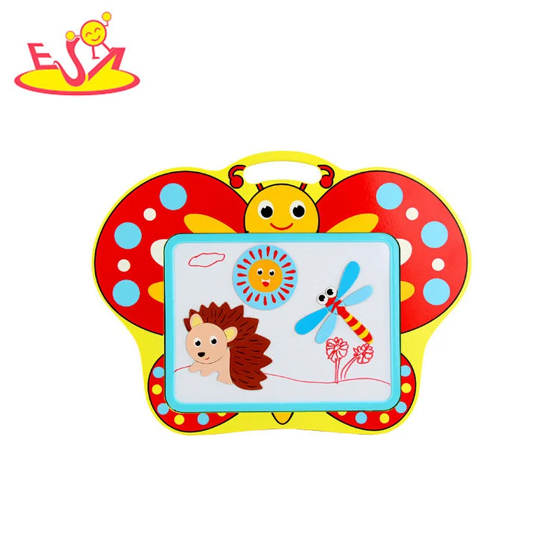 Customize educational wooden magnet puzzle toy for kids W14J029