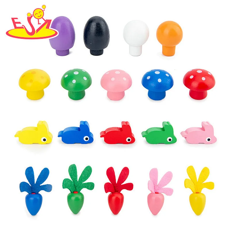 Customize wooden mini fun farm game for kids W01A413