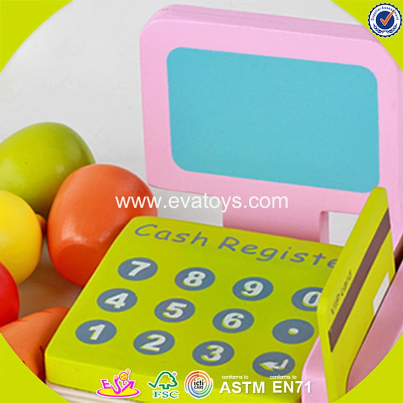 2018 New design wooden market shop toy children wooden market shop toy educational wooden market shop toy W10A061