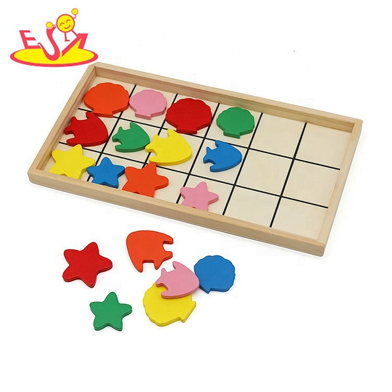 Wholesale preschool learning shape matching toys for kids W13E161