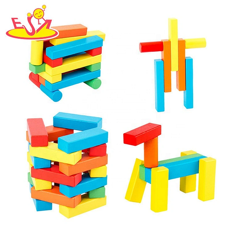 2021 High quality 45PCS Wooden building blocks for children W13A229