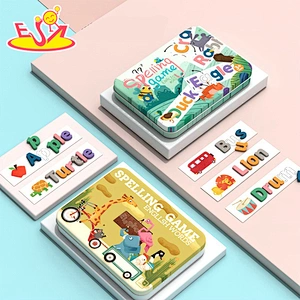 2021 New arrived educational wooden study toys for kids W12E101