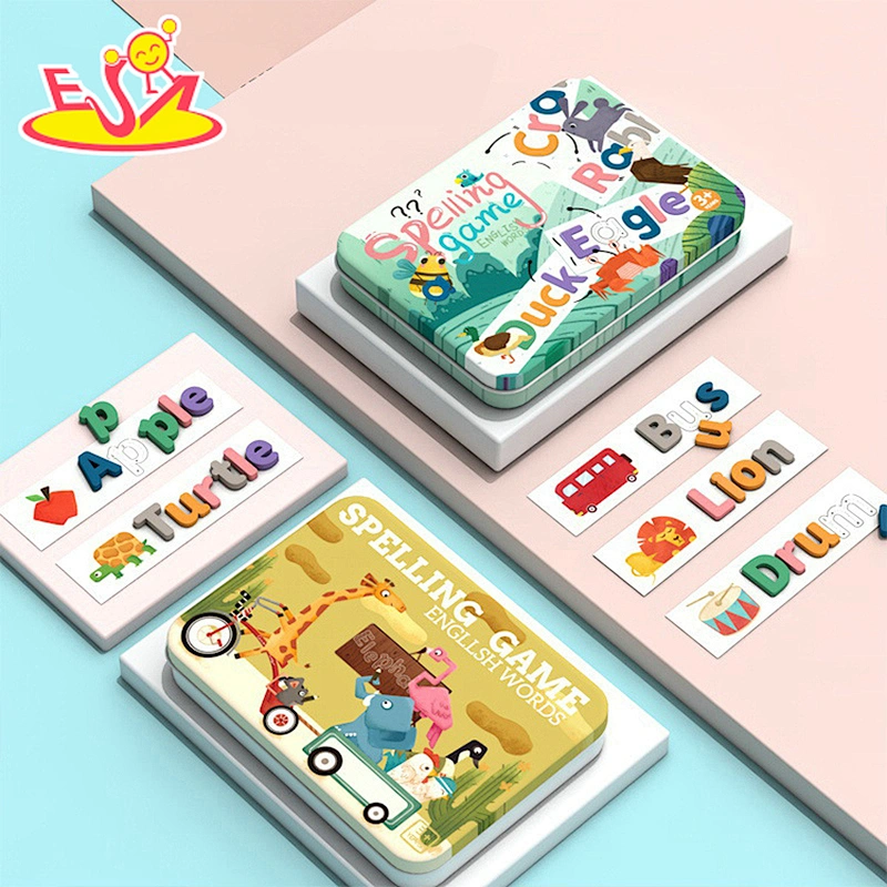 2021 New arrived educational wooden study toys for kids W12E101