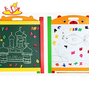 2021 hot sale Wooden chalkboard toy for kids to study W12B197A