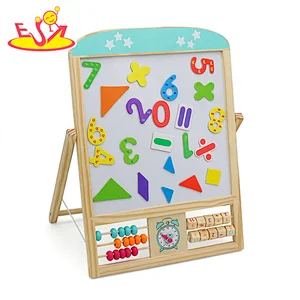 Top sale educational wooden small drawing board for kids W12B084A