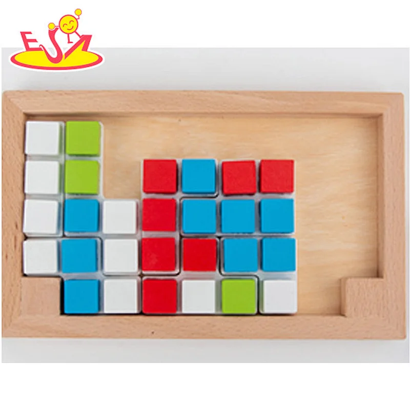 2021 Creative  eduacational wooden study toys for kids W12E104
